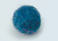 Filzkugeln blau